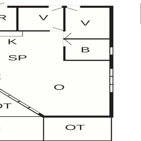 Holiday home 6 Person In Idestrup *